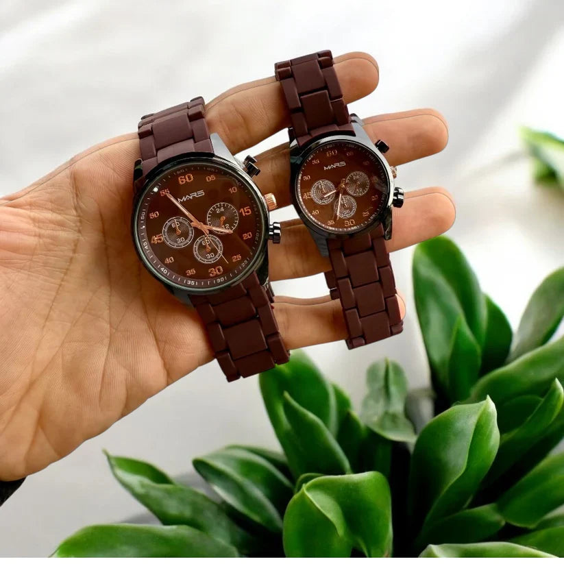 Premium Couple His & Her Watch