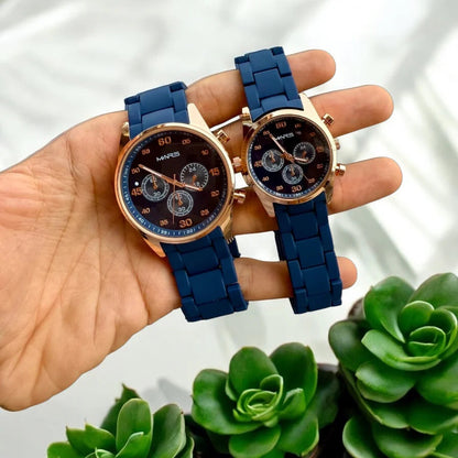 Premium Couple His & Her Watch