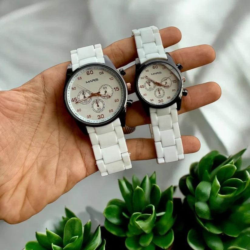 Premium Couple His & Her Watch